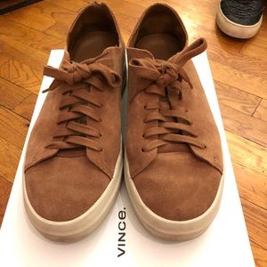 Vince Camel Suede Sneakers